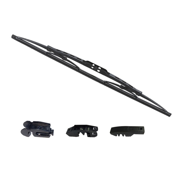 JINJIAN ธรรมดากรอบกระจกหน้ารถ Wiper Blade Rain Window Wipers U Hook Wiper Blade